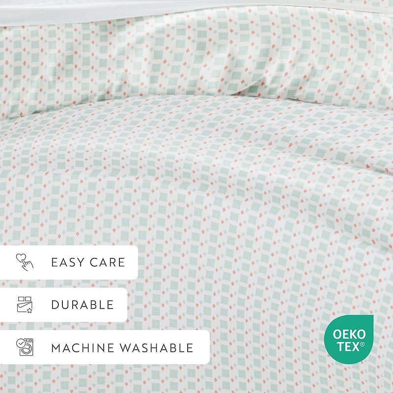 Casual Comfort Premium Ultra Soft Lights Duvet Cover Set
