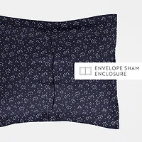 Casual Comfort Premium Ultra Soft Midnight Blossoms  Duvet Cover Set