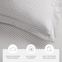 Casual Comfort Premium Ultra Soft Polaris Duvet Cover Set