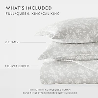 Casual Comfort Premium Ultra Soft Rose Gray Duvet Cover Set