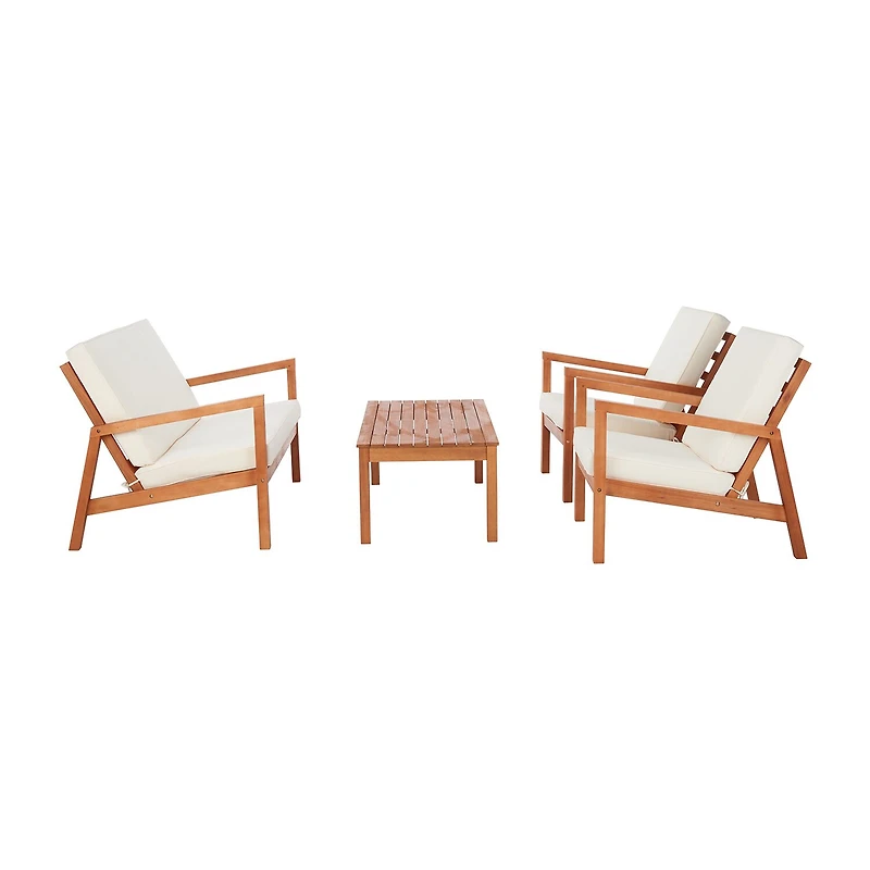 Safavieh Larence Patio Collection 4-pc. Conversation Set