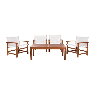 Safavieh Mardin Patio Collection 5-pc. Conversation Set Weather Resistant
