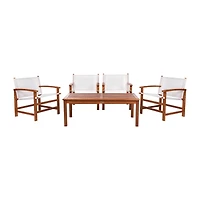 Safavieh Mardin Patio Collection 5-pc. Conversation Set Weather Resistant