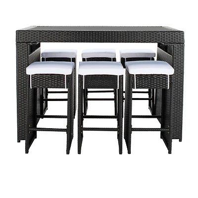 Safavieh Horus Patio Collection 7-pc. Weather Resistant Rectangular Dining Set