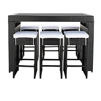 Safavieh Horus Patio Collection 7-pc. Weather Resistant Rectangular Dining Set