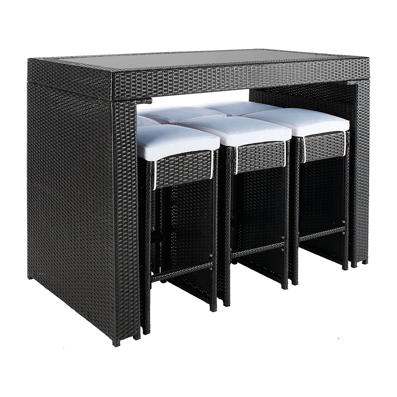 Safavieh Horus Patio Collection 7-pc. Weather Resistant Rectangular Dining Set