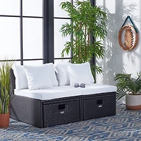 Pramla  4-pc. Patio Lounge Chair and Ottoman Set