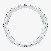 H-I / Si1-Si2) Womens 2.5MM 2 CT. T.W. Lab Grown White Diamond 10K Gold Eternity Wedding Band