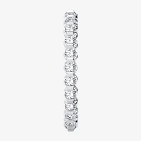 (H-I / Si1-Si2) Womens 1 CT. T.W. Lab Grown White Diamond 10K Gold Eternity Wedding Band