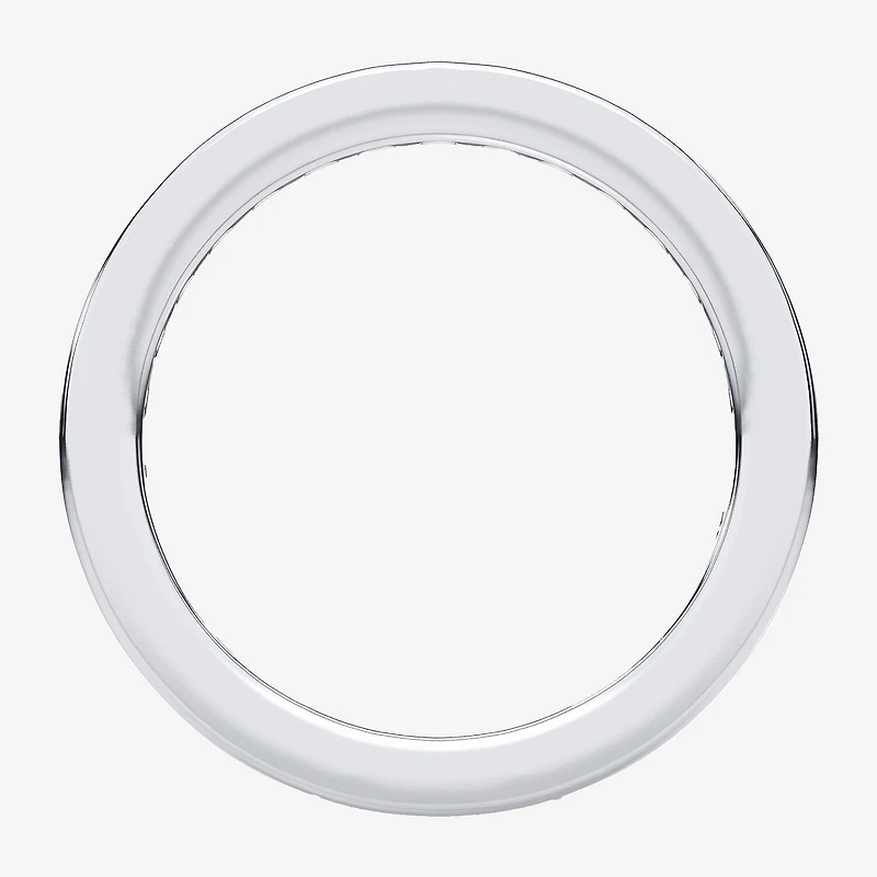H-I / Si1-Si2) Womens 3MM CT. T.W. Lab Grown White Diamond 10K Gold Eternity Wedding Band