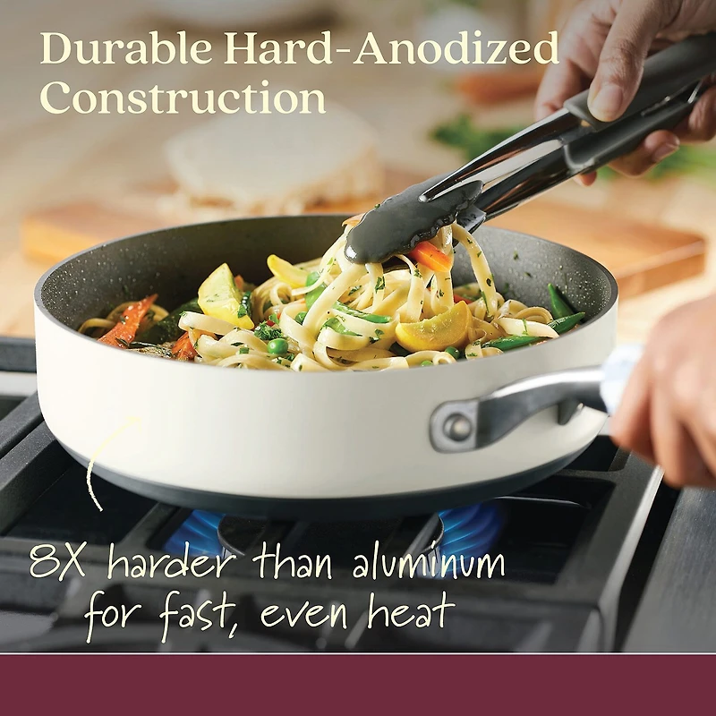 Anolon Achieve Hard Anodized 3-qt. Saute Pan with Lid