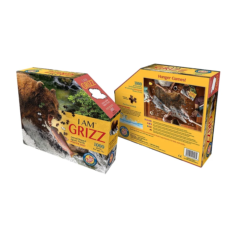 Madd Capp Grizz 1000 Piece Jigsaw 1000-pc. Puzzle