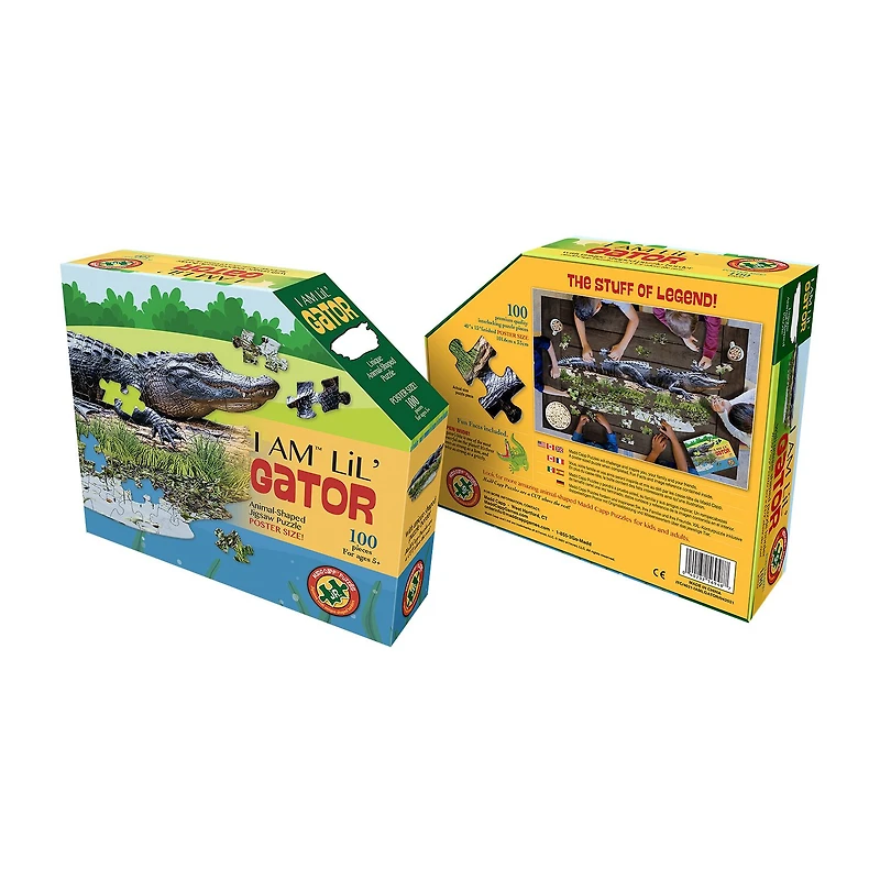 Madd Capp Lil' Gator 100 Piece Jigsaw Puzzle