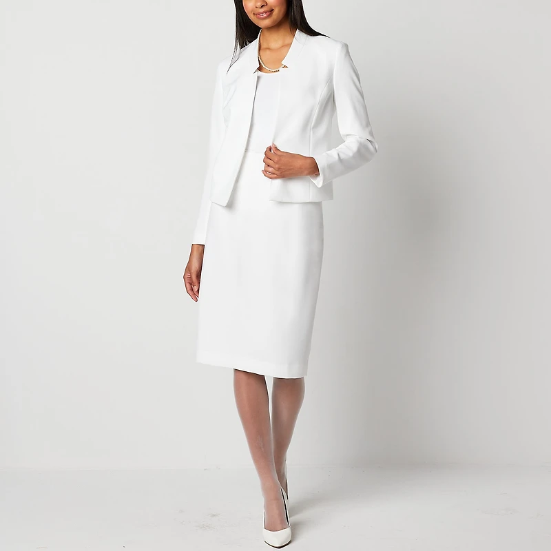Black Label by Evan-Picone Womens Classic Fit Suit Jacket