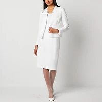 Black Label by Evan-Picone Womens Classic Fit Suit Jacket