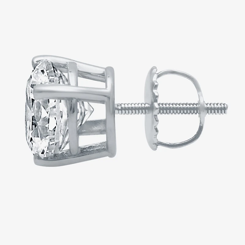 Ever Star 2 CT. T.W. Lab Grown White Diamond 14K Gold 8mm Single Earring
