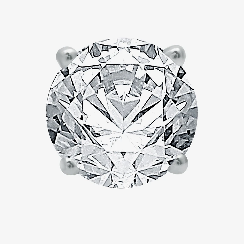Ever Star 2 CT. T.W. Lab Grown White Diamond 14K Gold 8mm Single Earring