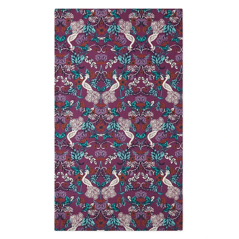 Distant Lands Purple Peacock 2-pc. Kitchen Towel