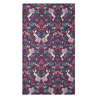 Distant Lands Purple Peacock 2-pc. Kitchen Towel
