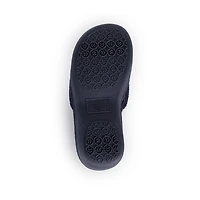 Isotoner Seersucker Thong Womens Round Slip-On Shoe