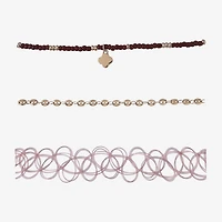 Arizona Womens Clover 12 Inch Choker Necklace