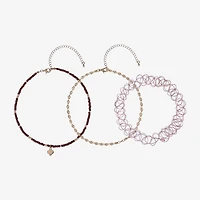 Arizona Womens Clover 12 Inch Choker Necklace