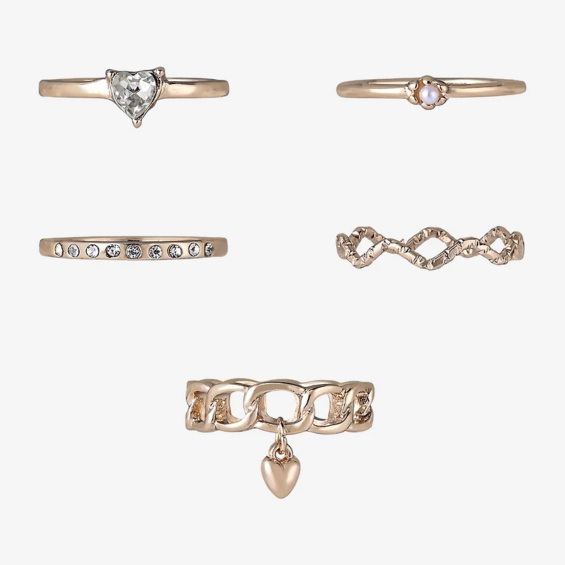Arizona Womens Heart Ring Set