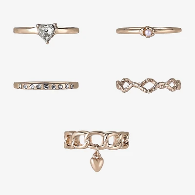 Arizona Womens Heart Ring Set