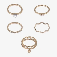 Arizona Womens Heart Ring Set