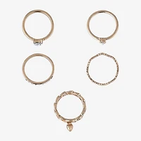 Arizona Womens Heart Ring Set
