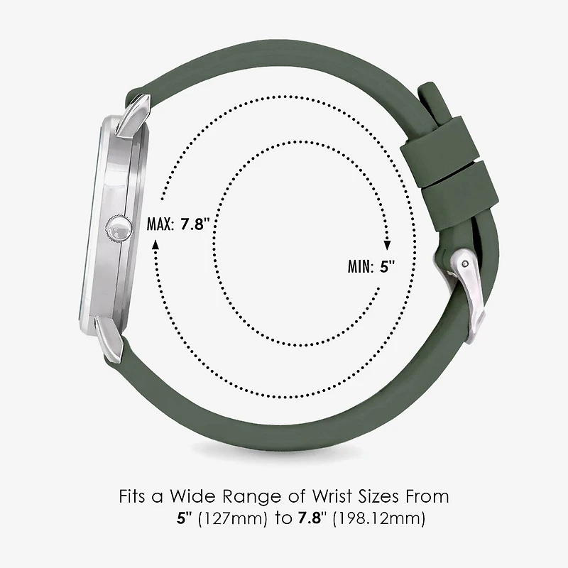 Speidel Medi Watch Unisex Adult Green Strap Watch 60340017
