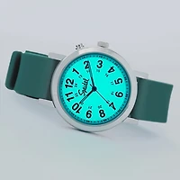 Speidel Medi Glow Unisex Adult Green Strap Watch