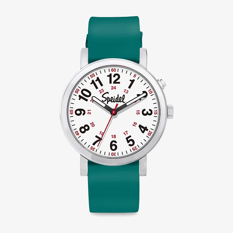 Speidel Medi Glow Unisex Adult Green Strap Watch