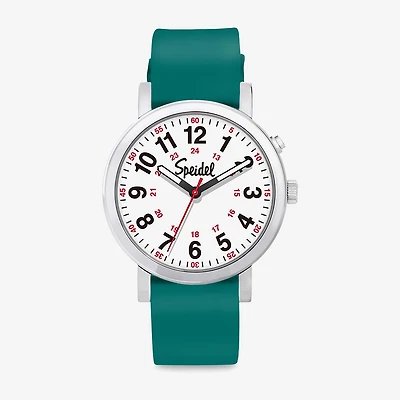 Speidel Medi Glow Unisex Adult Green Strap Watch
