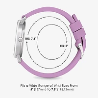 Speidel Medi Watch Unisex Adult Purple Strap Watch 60340020