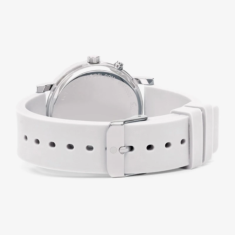 Speidel Medi Glow Unisex Adult White Strap Watch 60370006