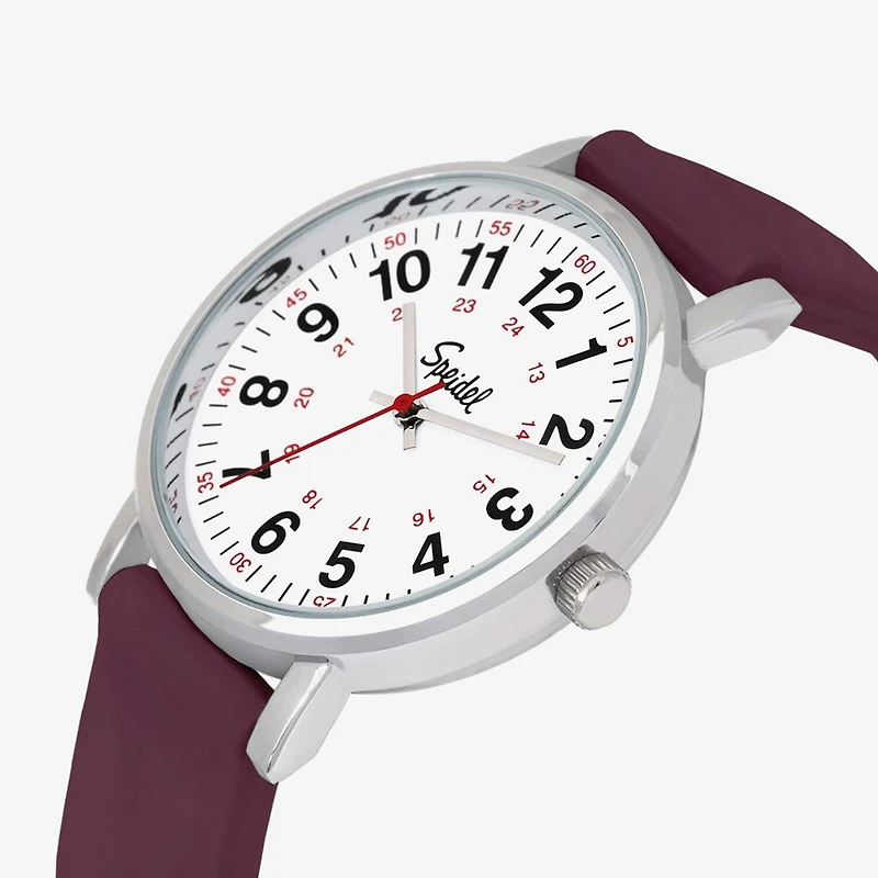 Speidel Medi Watch Unisex Adult Red Strap Watch