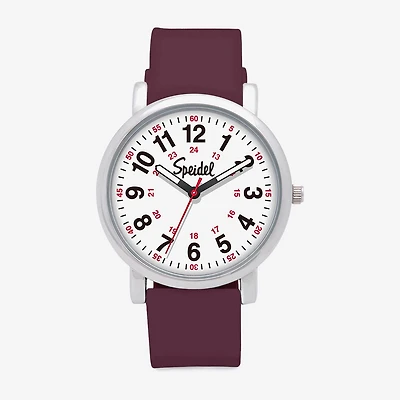 Speidel Medi Watch Unisex Adult Red Strap Watch
