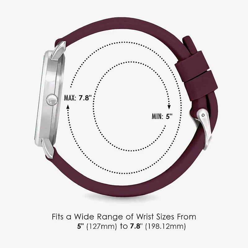 Speidel Medi Watch Unisex Adult Red Strap Watch