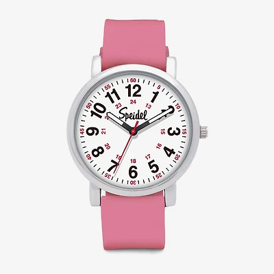 Speidel Medi Watch Unisex Adult Pink Strap Watch