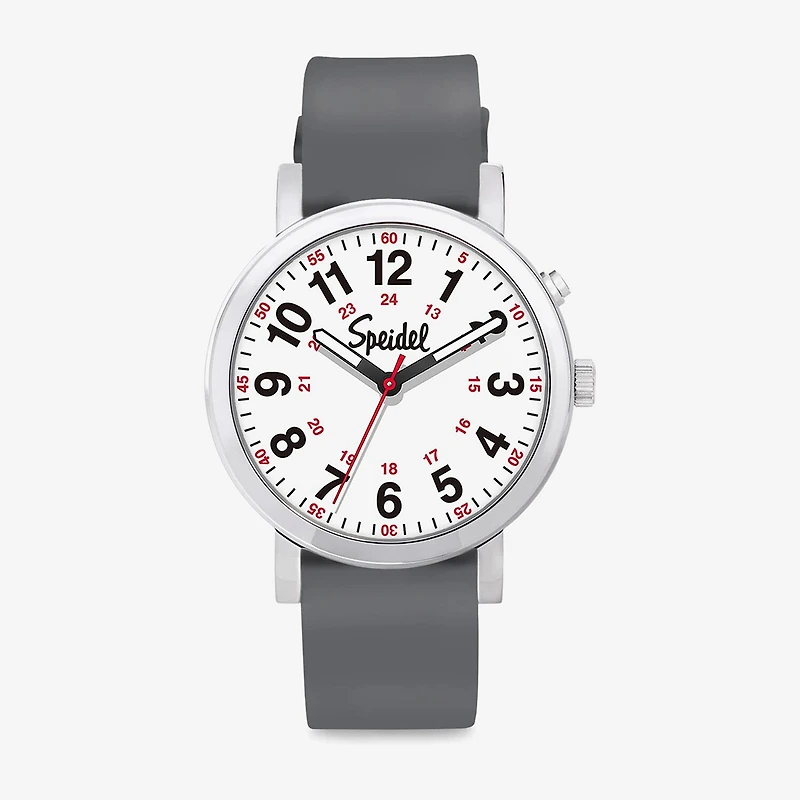 Speidel Medi Glow Unisex Adult Gray Strap Watch 60370011
