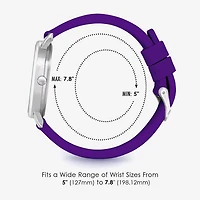 Speidel Medi Watch Unisex Adult Purple Strap Watch 60340014