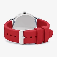 Speidel Medi Watch Unisex Adult Red Strap Watch 60340015
