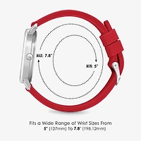 Speidel Medi Watch Unisex Adult Red Strap Watch 60340015