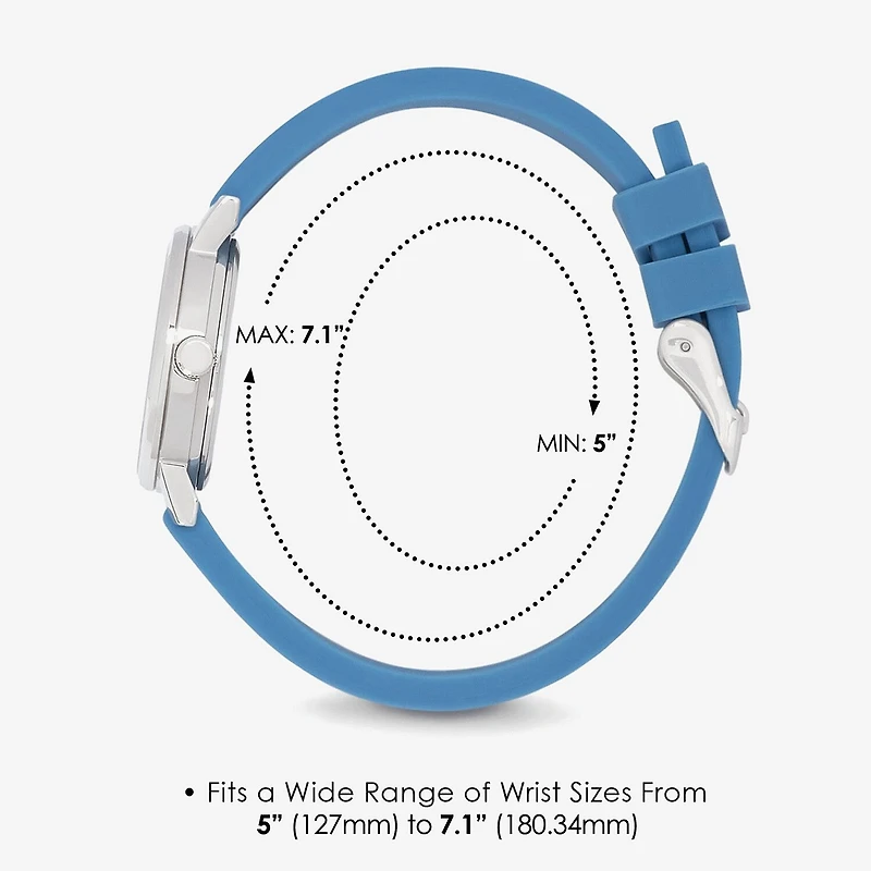 Speidel Medi Petite Unisex Adult Blue Strap Watch
