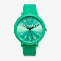 Speidel Color Pop Unisex Adult Green Strap Watch 60910027