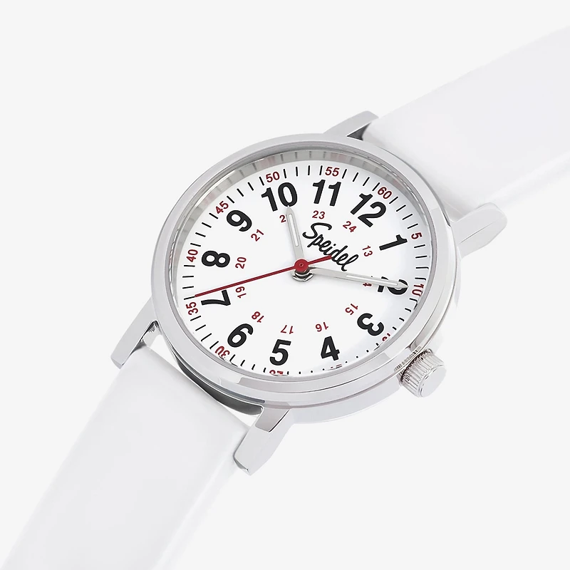 Speidel Medi Petite Unisex Adult White Strap Watch 60350006