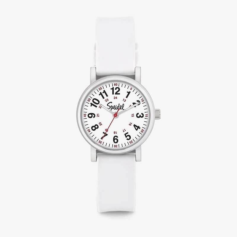 Speidel Medi Petite Unisex Adult White Strap Watch 60350006