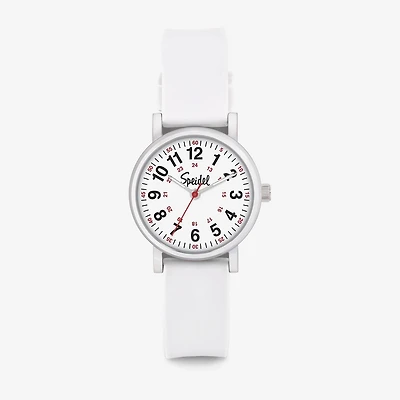 Speidel Medi Petite Unisex Adult White Strap Watch 60350006