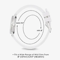 Speidel Medi Petite Unisex Adult White Strap Watch  60350006